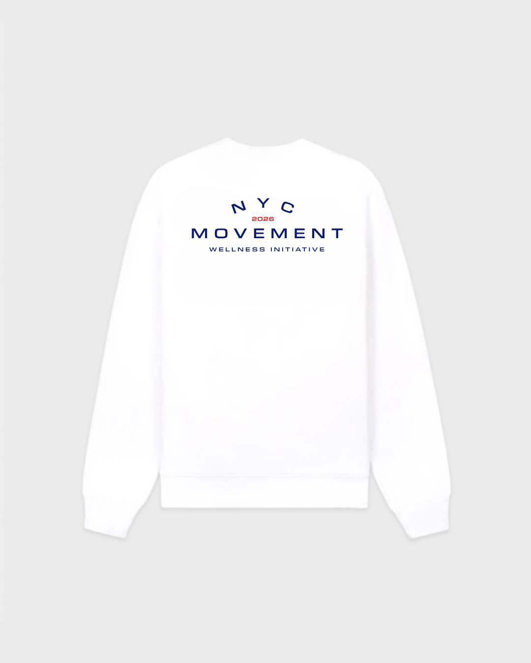 NYC Movement Sweatshirt White