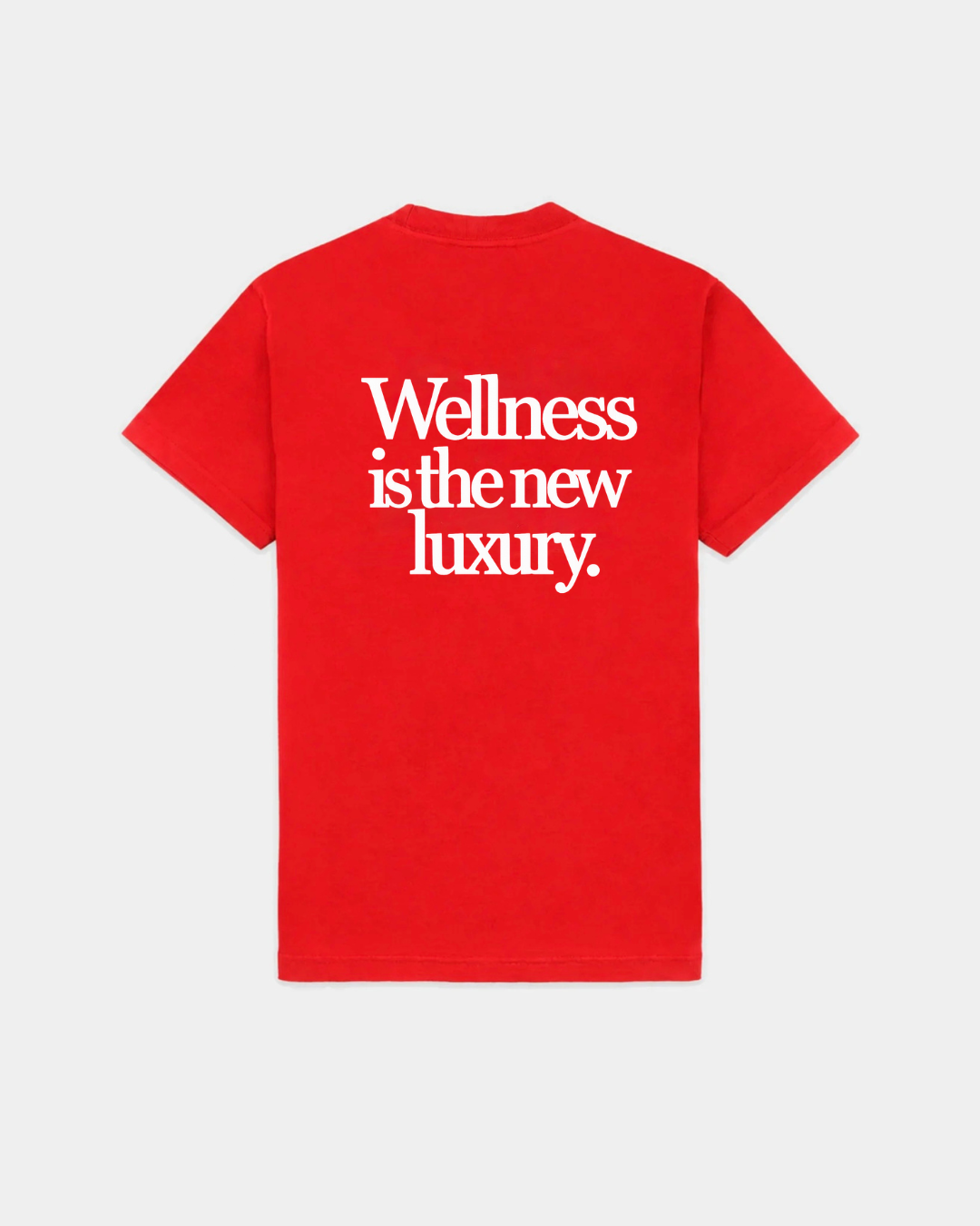 Wellness T-shirt Red