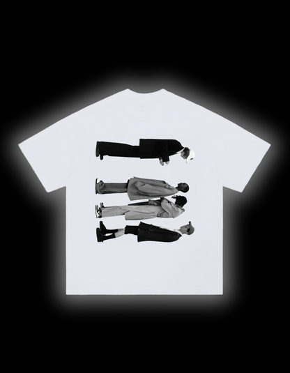 Line Up White T-Shirt