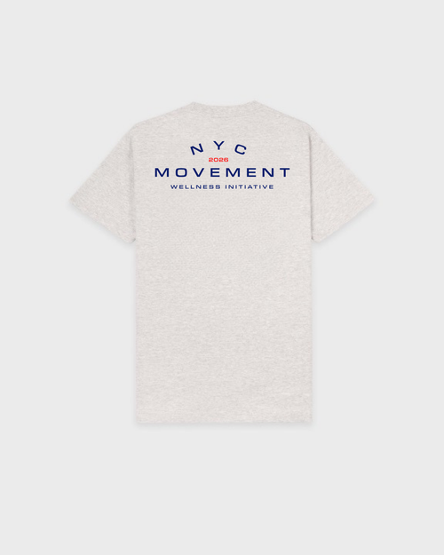 NYC Movement T-shirt Heather Grey