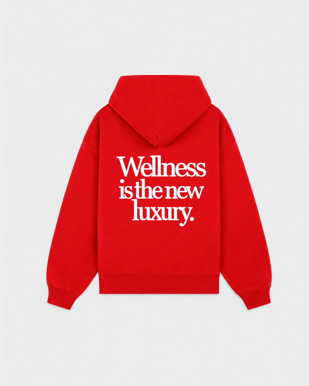Wellness Hoodie Red