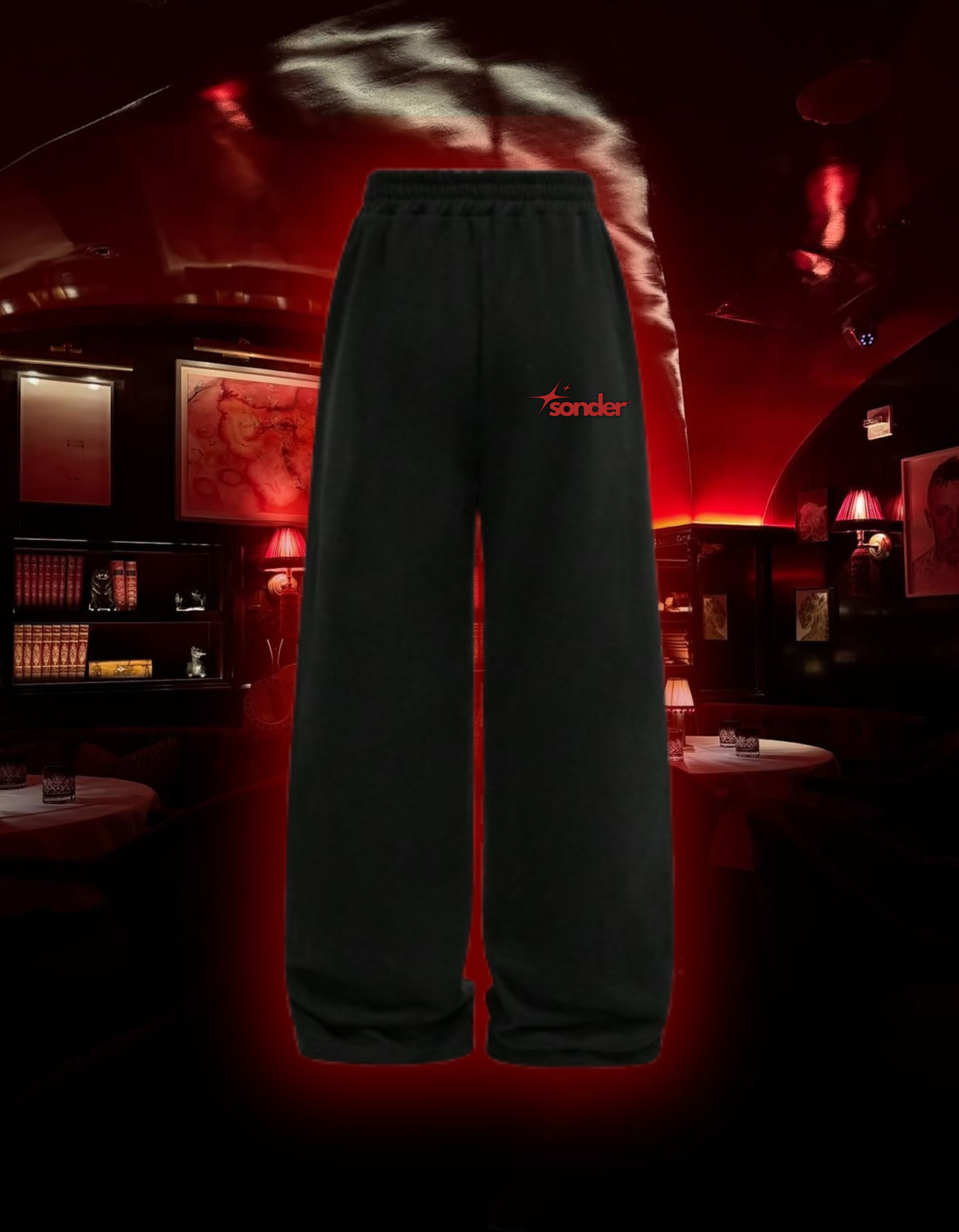 RED CROSS SWEATPANTS